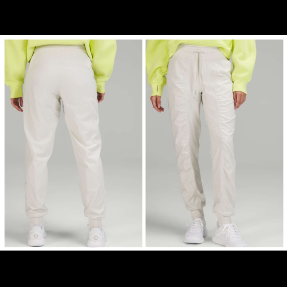 lululemon athletica Cream Track Pants